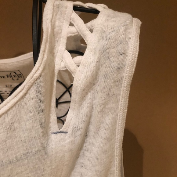 WE THE FREE WHITE TANK TOP SMALL - Picture 3 of 6